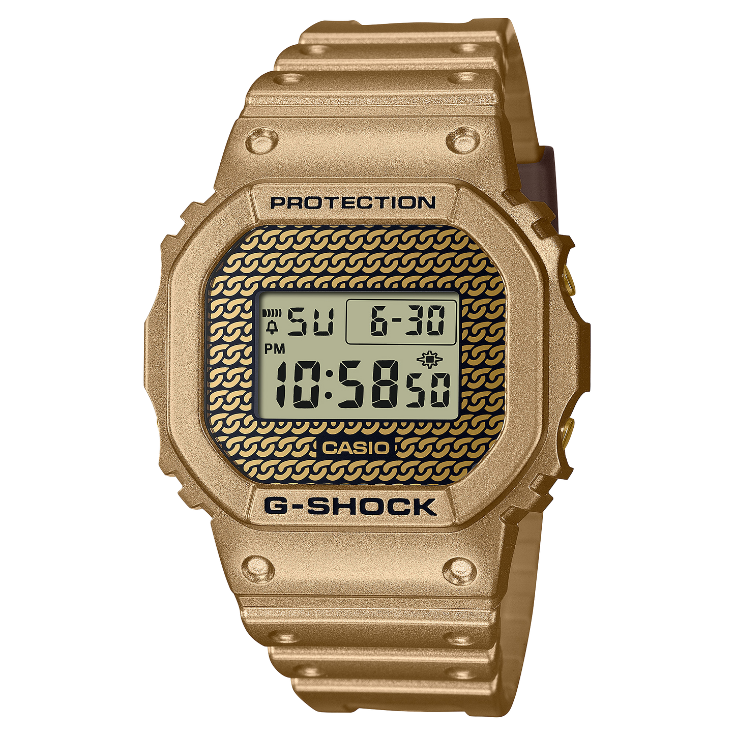 Casio G-Shock DWE-5600HG-1DR Digital Men's Watch, Golden