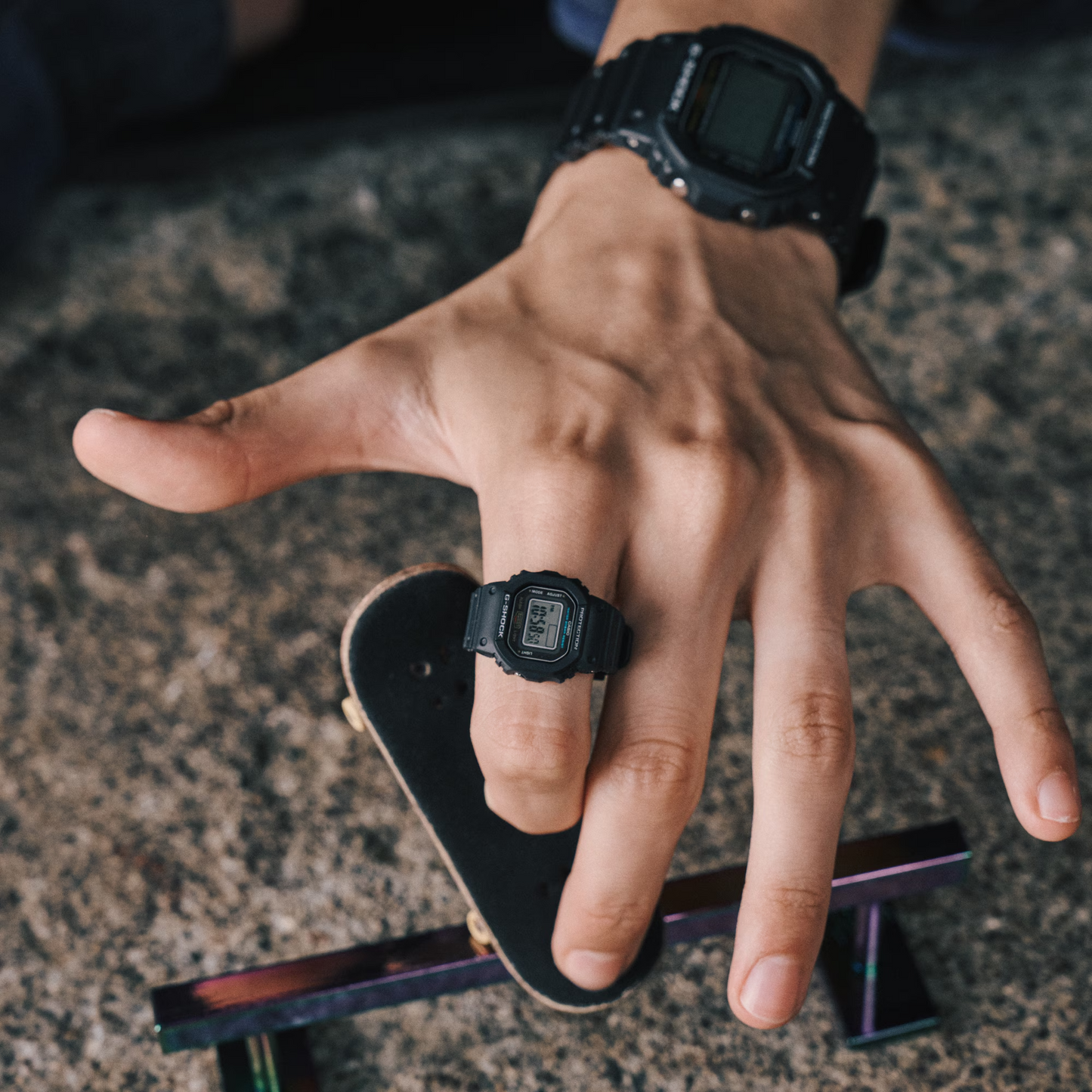 G-SHOCK NANO RING WATCH DWN-5600-1DR