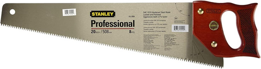 STANLEY PROFESSIONAL HAND SAW 500mm - 8 teeth/inch