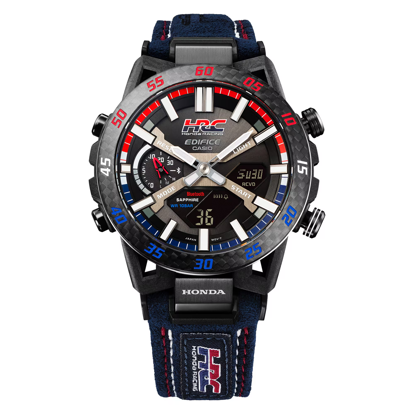 EDIFICE SOSPENSIONE HONDA RACING COLLABORATION MODEL ECB-2000HR-1ADR