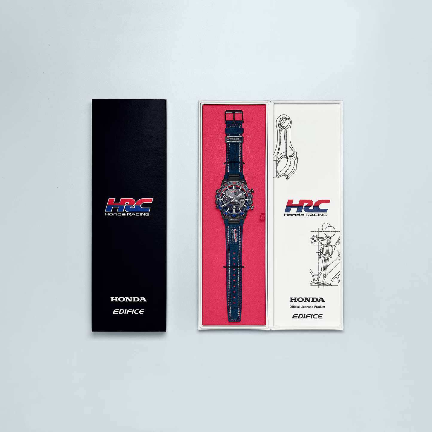 EDIFICE SOSPENSIONE HONDA RACING COLLABORATION MODEL ECB-2000HR-1ADR