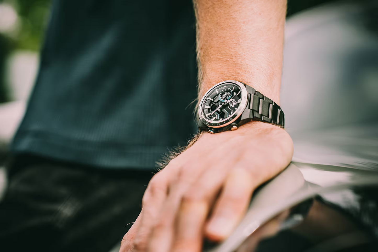 Casio Edifice ECB-2200DD-1ADF Men's Watch Black