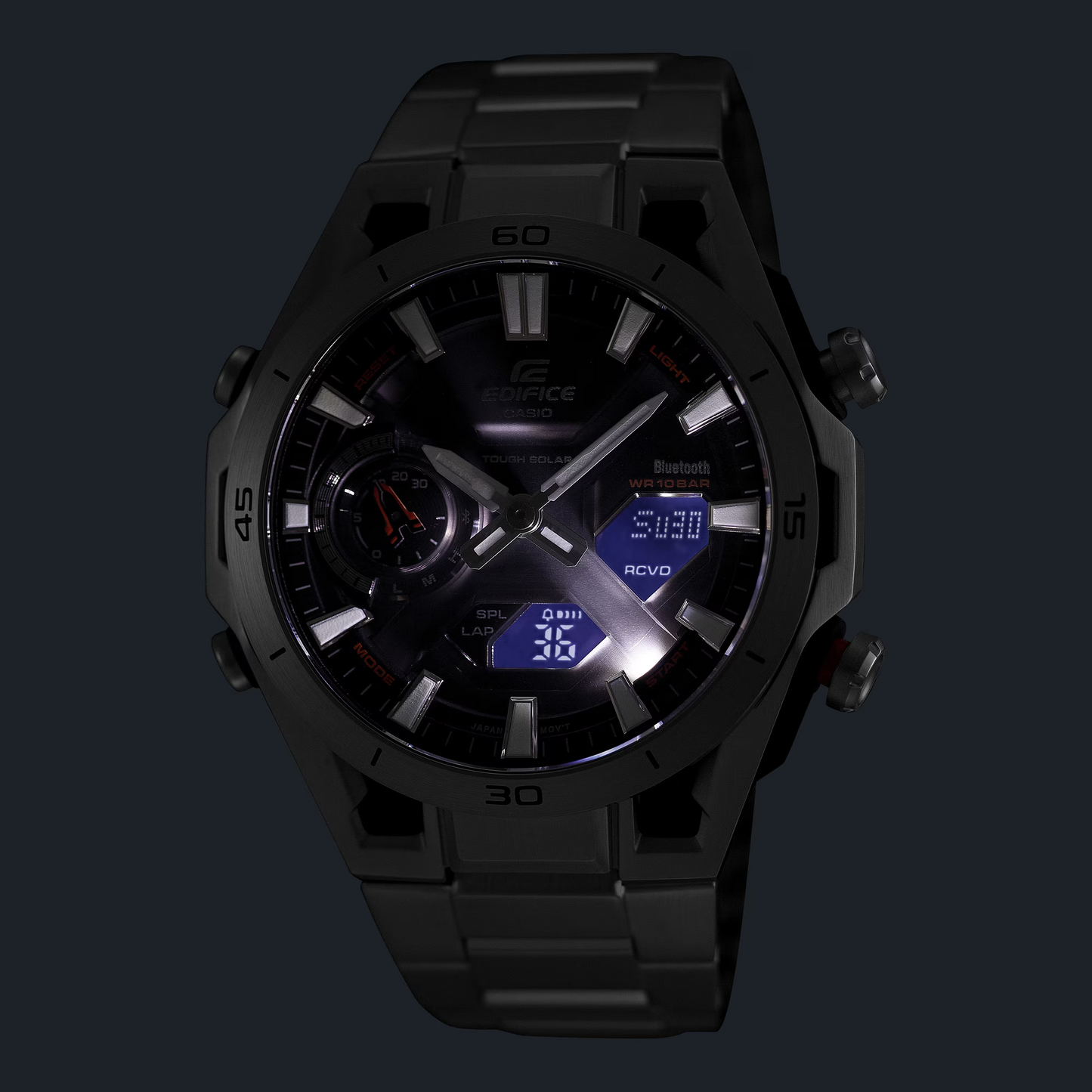 EDIFICE SMARTPHONE LINK SOSPENSIONE MEN WATCH ECB-2300DC-1ADF