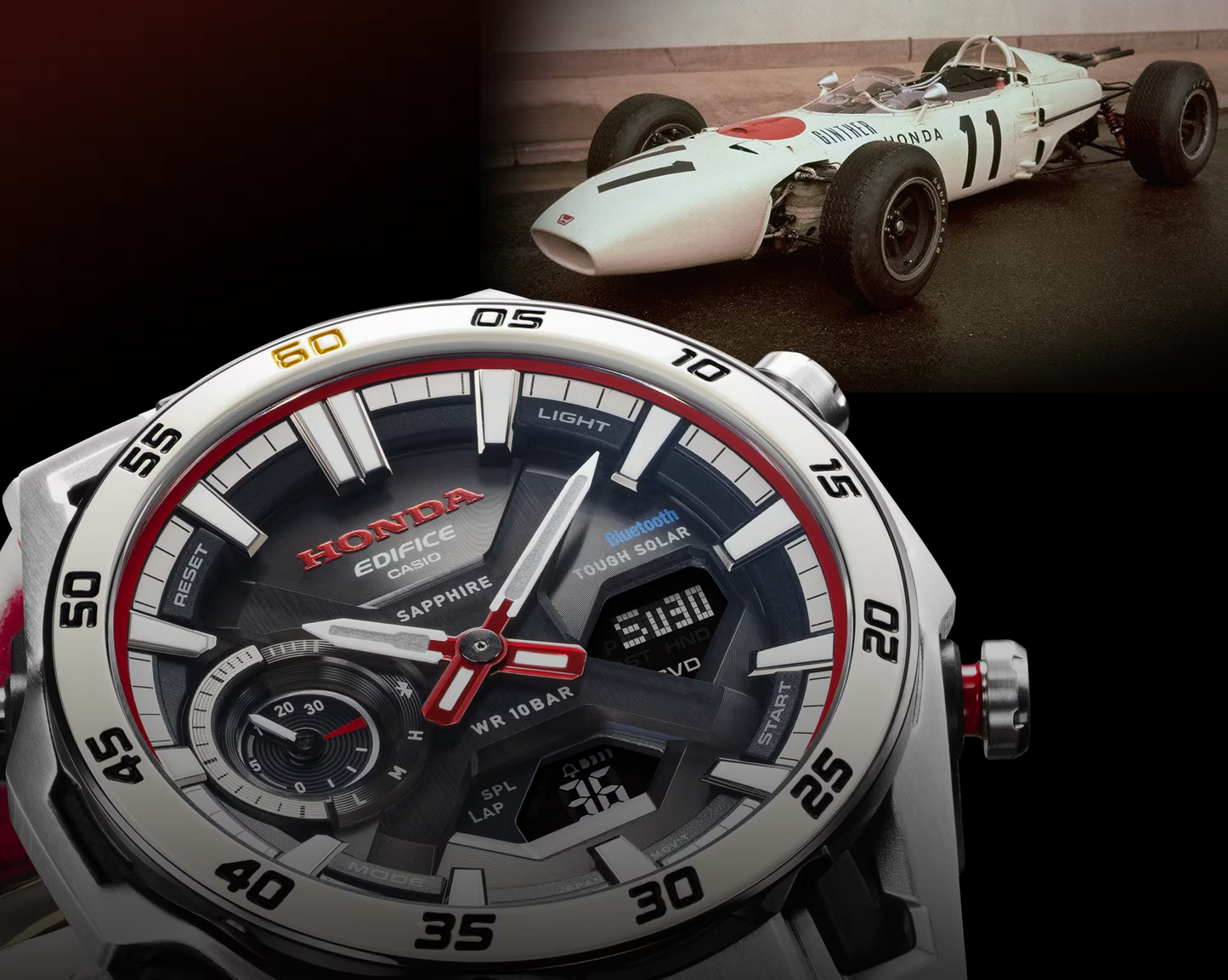 EDIFICE SOSPENSIONE Honda Special Edition Watch ECB-2300HR-1ADR