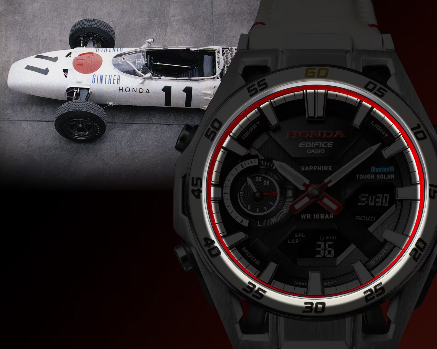 EDIFICE SOSPENSIONE Honda Special Edition Watch ECB-2300HR-1ADR