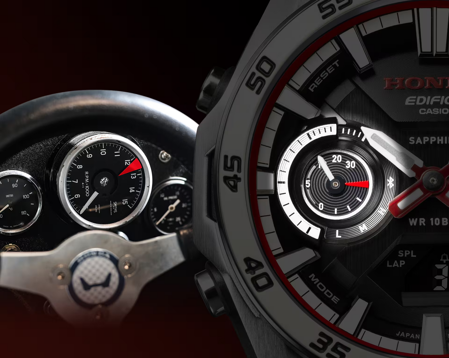 EDIFICE SOSPENSIONE Honda Special Edition Watch ECB-2300HR-1ADR
