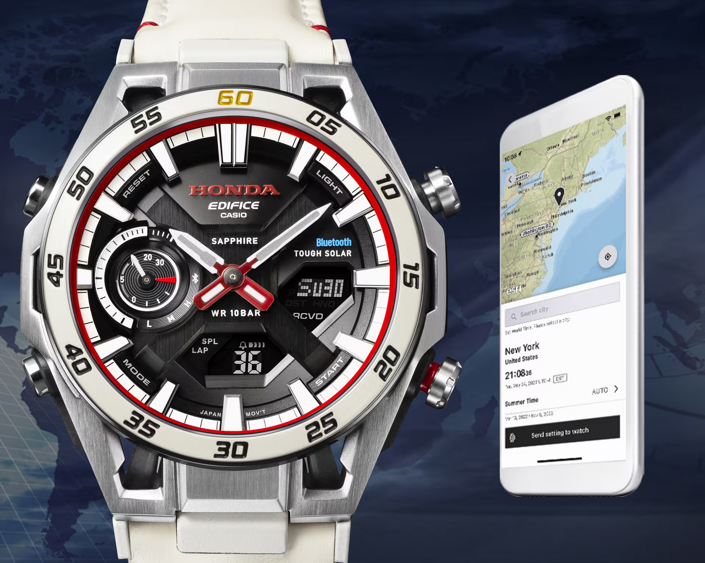 EDIFICE SOSPENSIONE Honda Special Edition Watch ECB-2300HR-1ADR