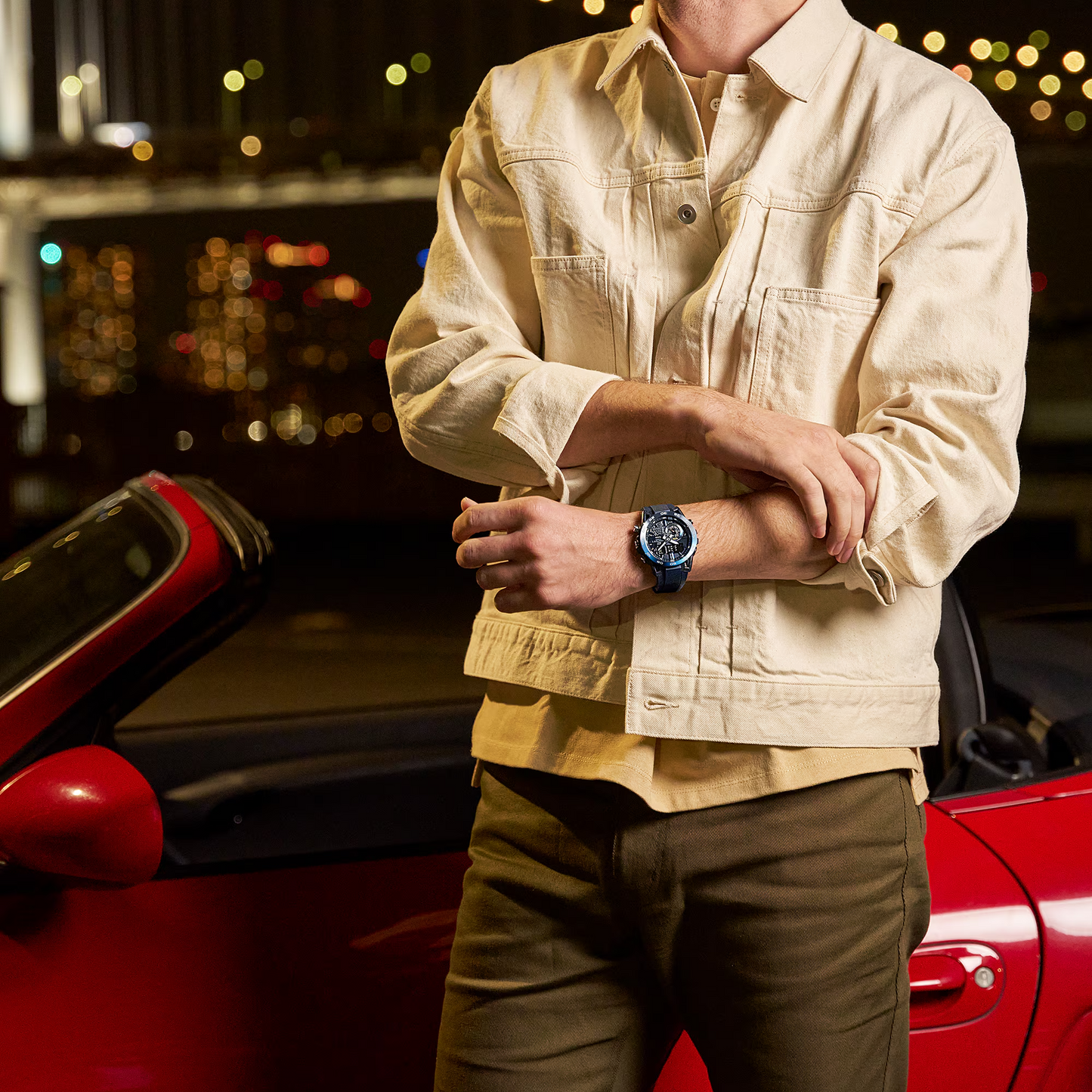 EDIFICE SMARTPHONE LINK SOSPENSIONE MEN WATCH ECB-40NP-1ADF