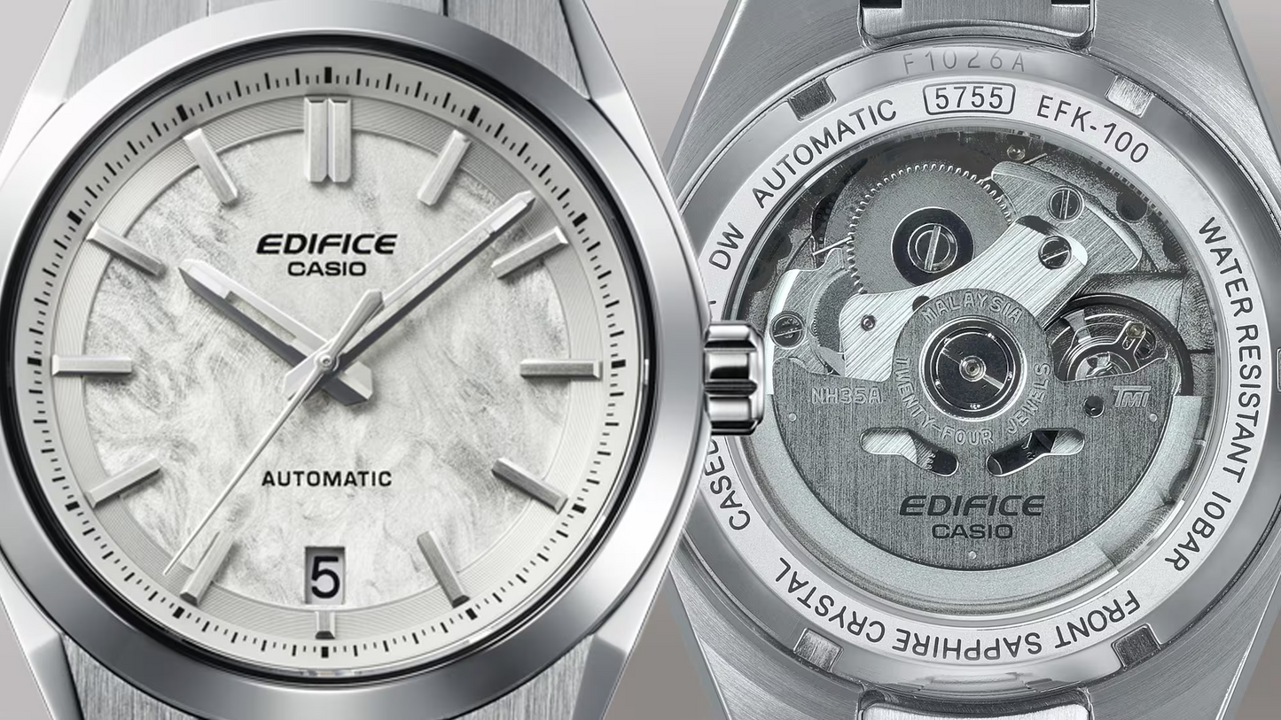 EDIFICE EFK-100D-7ADR AUTOMATIC MOVEMENT MENS WATCH