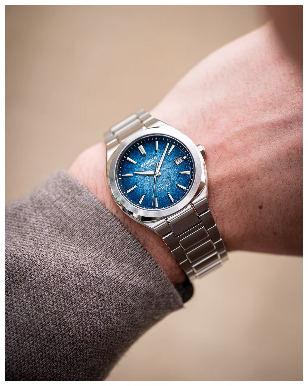 EDIFICE EFK-200D-2ADR AUTOMATIC MENS WATCH