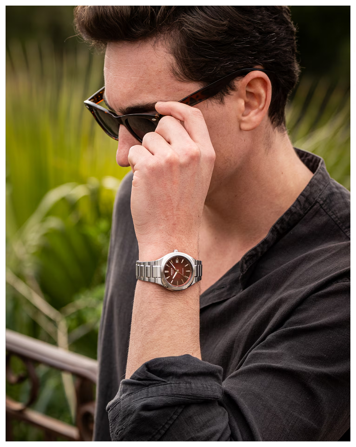 EDIFICE EFK-200D-4ADR AUTOMATIC MENS WATCH