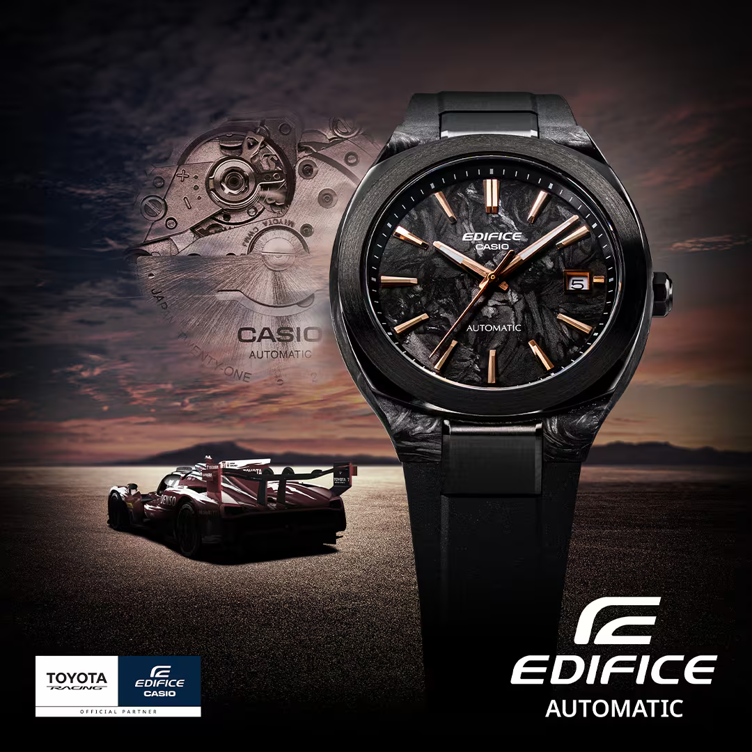 EDIFICE EFK-200XPB-1ADR MECHANICAL AUTOMATIC MENS WATCH