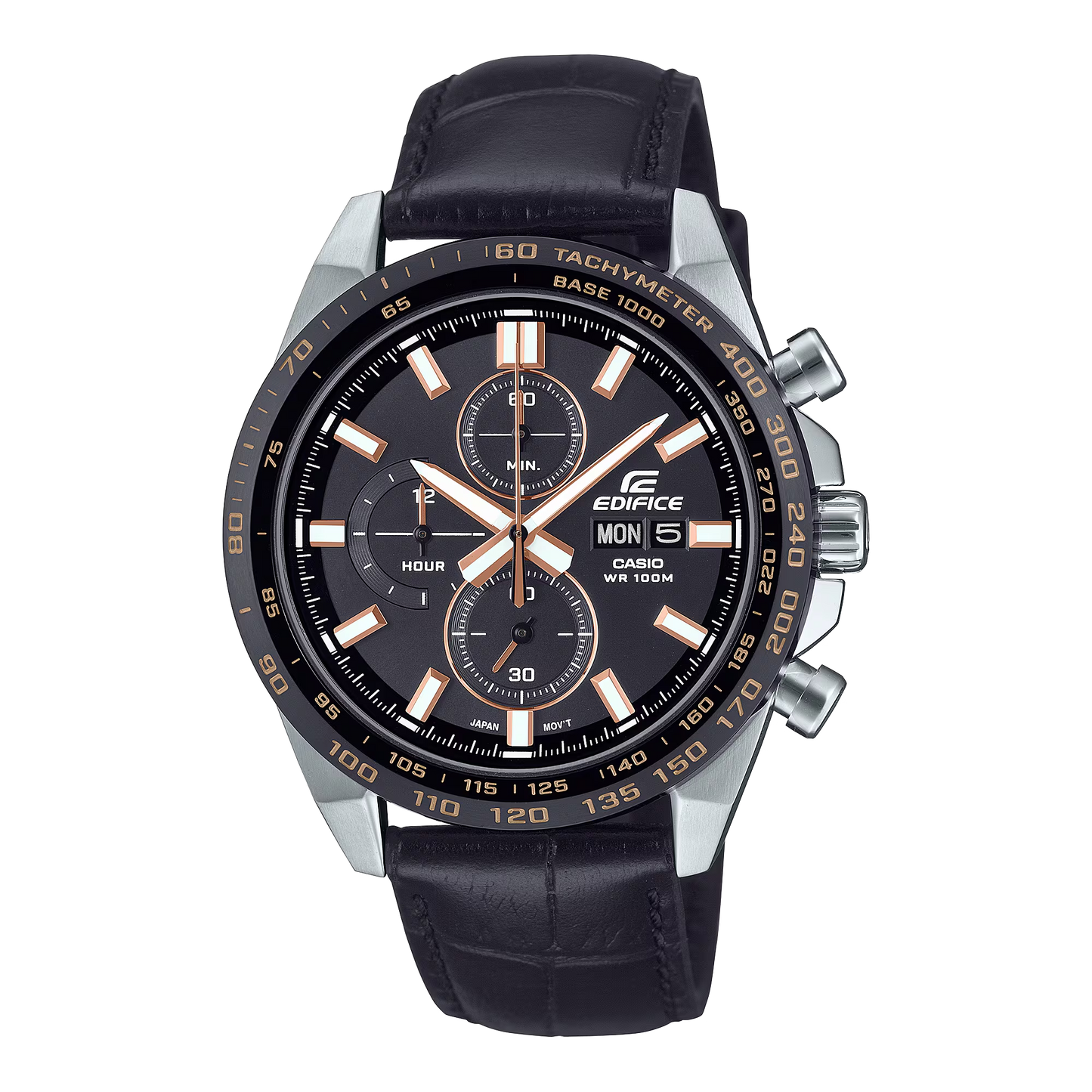 Edifice Standard Chronograph Stainless Steel Men Watch EFR-574BL-1AVUDF
