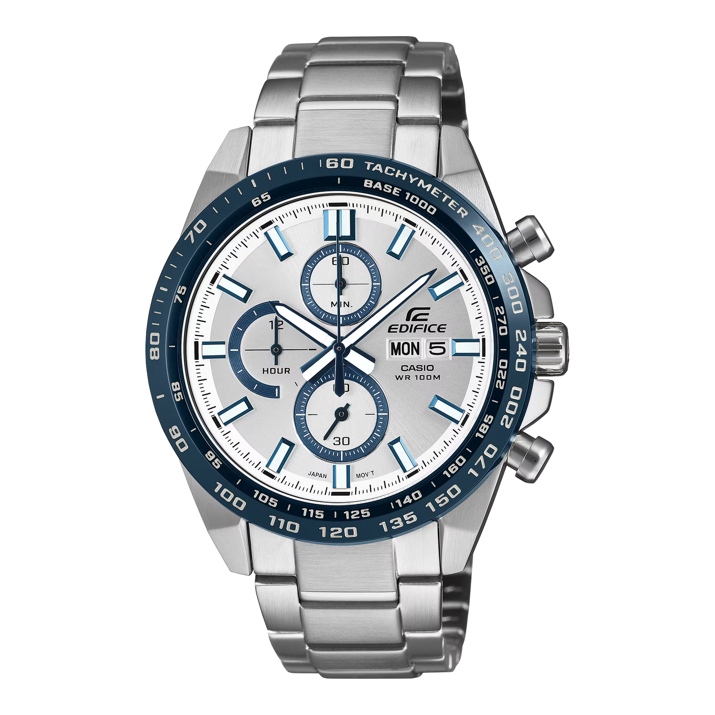 Edifice Standard Chronograph Stainless Steel Men Watch EFR-574DE-7AVUDF