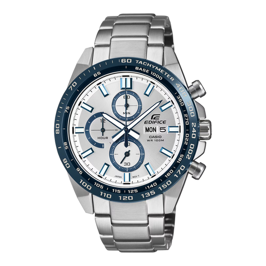 Edifice Standard Chronograph Stainless Steel Men Watch EFR-574DE-7AVUDF
