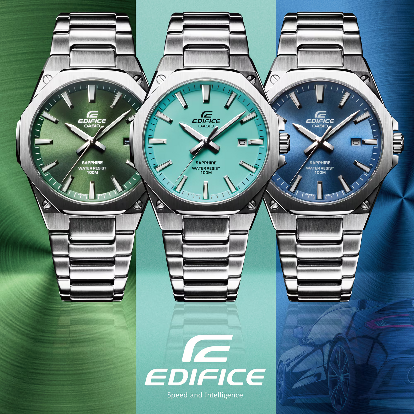 EDIFICE ANALOG MEN WATCH EFR-S108D-2AVUDF