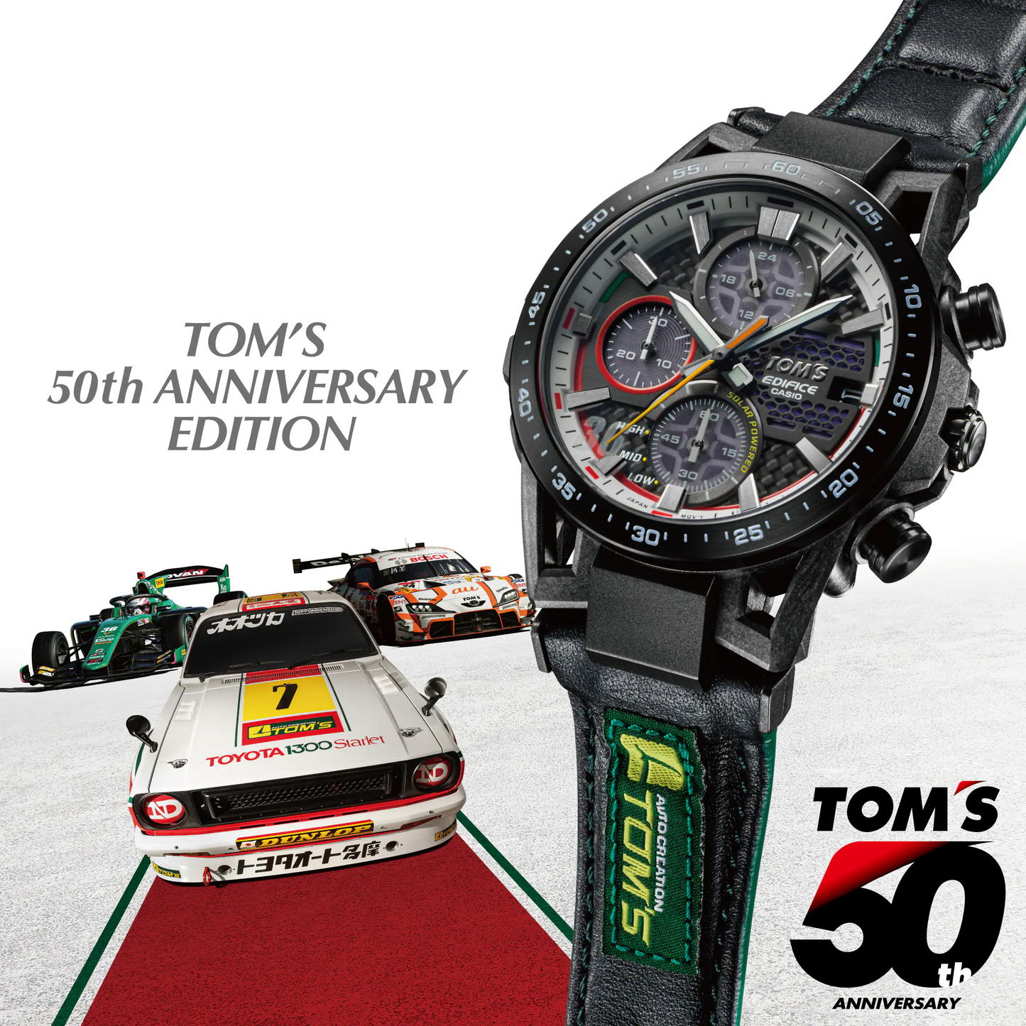 EDIFICE TOM’S 50th ANNIVERSARY EDITION SOSPENSIONE WATCH EFS-S641TMS-1ADR