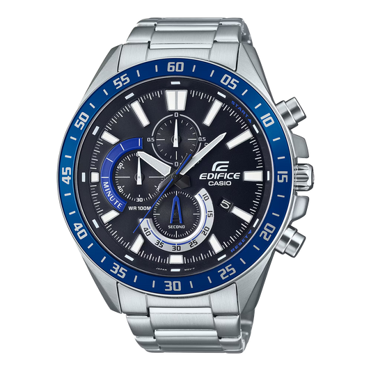 EDIFICE SOLAR-POWERED CHRONOGRAPH MEN WATCH EFV-620D-1A2VUDF