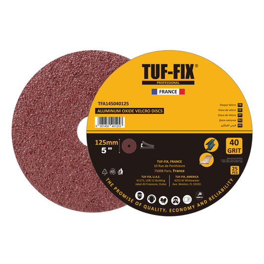 TFA14120115-115X22.2MM P120 ALUMINIUM OXIDE FIBER DISC