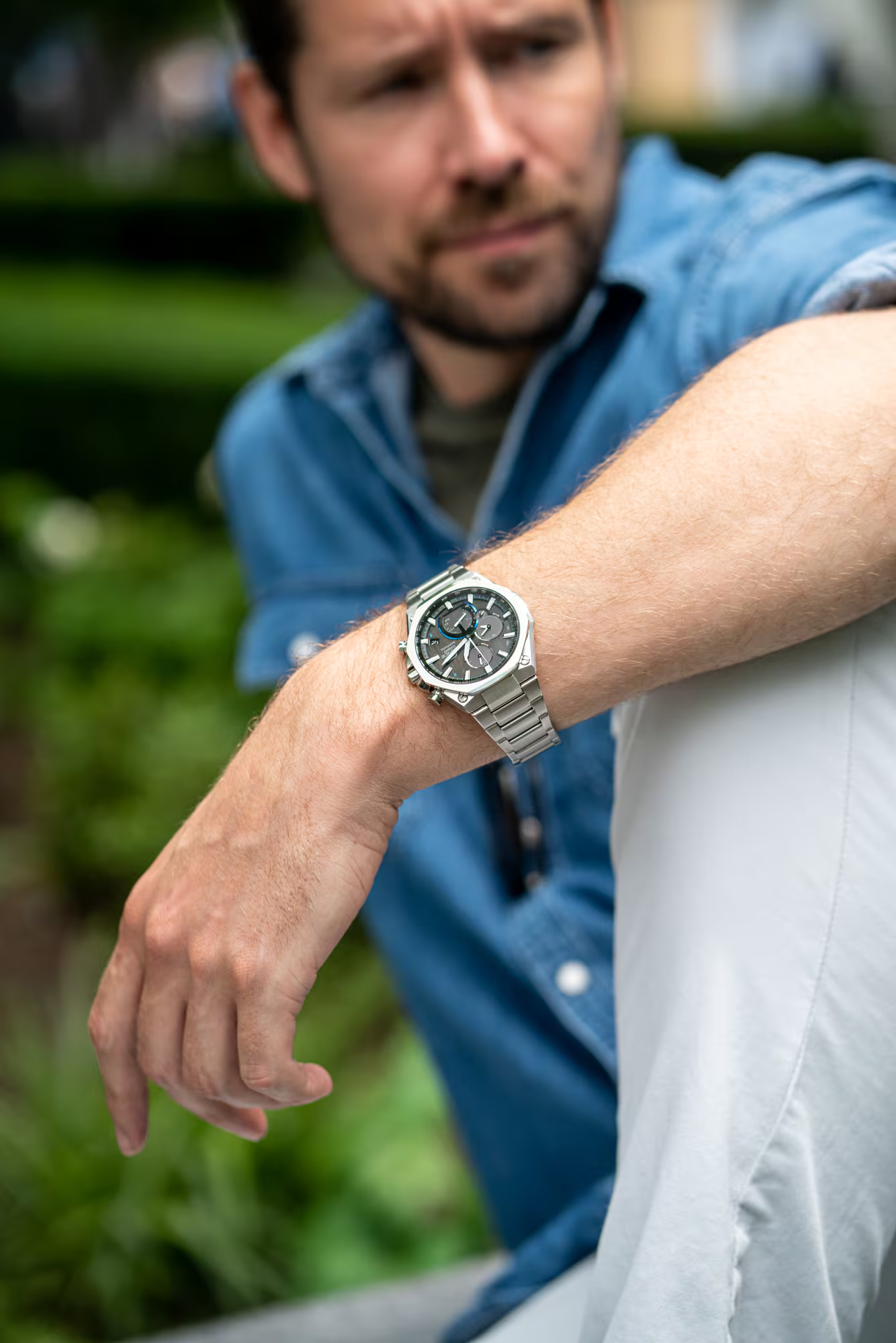 EDIFICE SMARTPHONE LINK WATCH EQB-1100D-1ADR