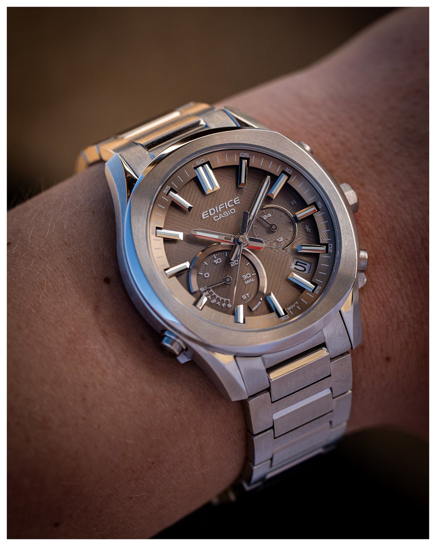 Edifice Smart Phone Link Men Chronograph Watch EQB-1300D-5ADF