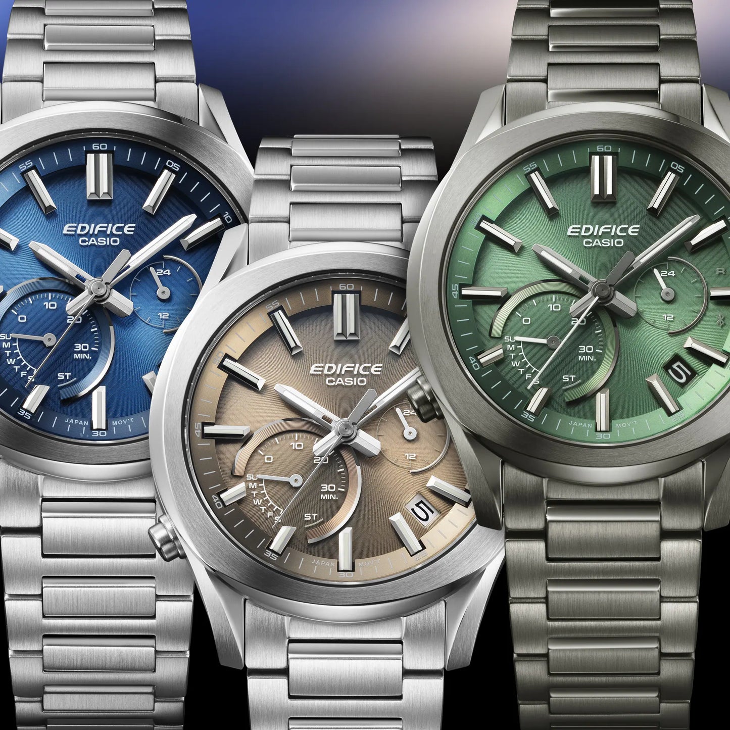 Edifice Smart Phone Link Men Chronograph Watch EQB-1300D-5ADF