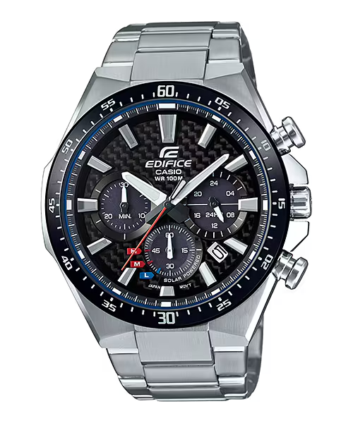 EDIFICE SOLAR POWERED CHRONOGRAPH Men Watch EQS-800CDB-1AVUDF