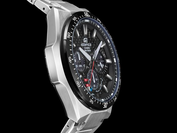 EDIFICE SOLAR POWERED CHRONOGRAPH Men Watch EQS-800CDB-1AVUDF