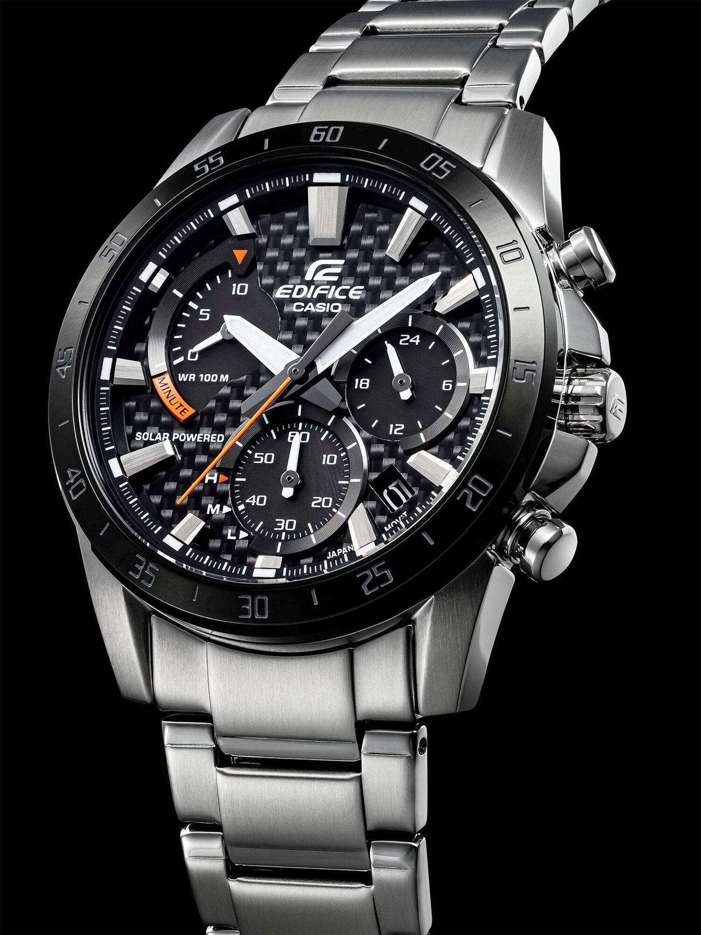 EDIFICE SOLAR POWERED CHRONOGRAPH Men Watch EQS-930DB-1AVUDF