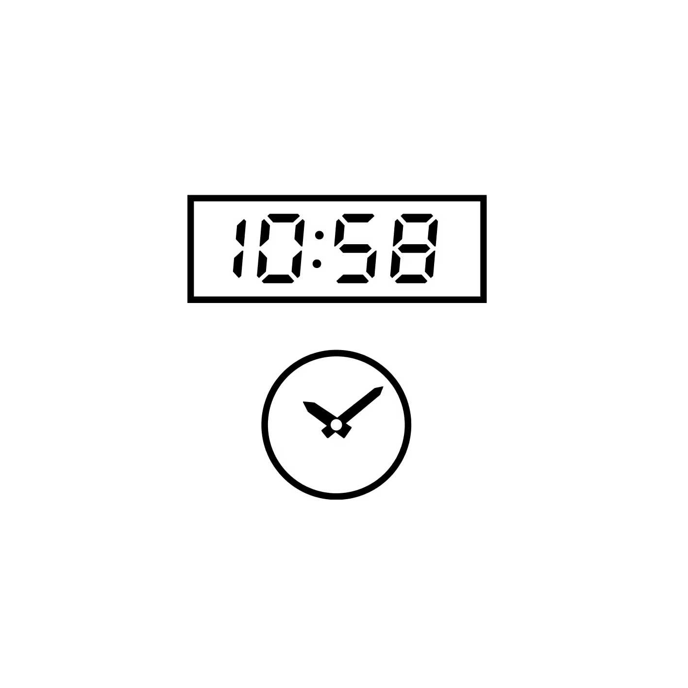 Easy to read display