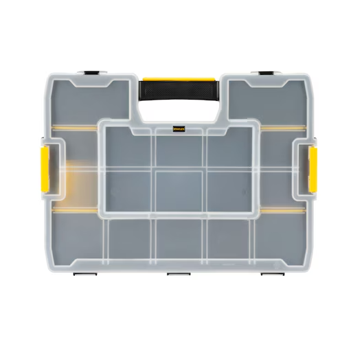 STANLEY SORTMASTER 90D ANGLE ORGANIZER DIMENSIONS 44 X 33 X 9 CM, 17 CLUSTERS