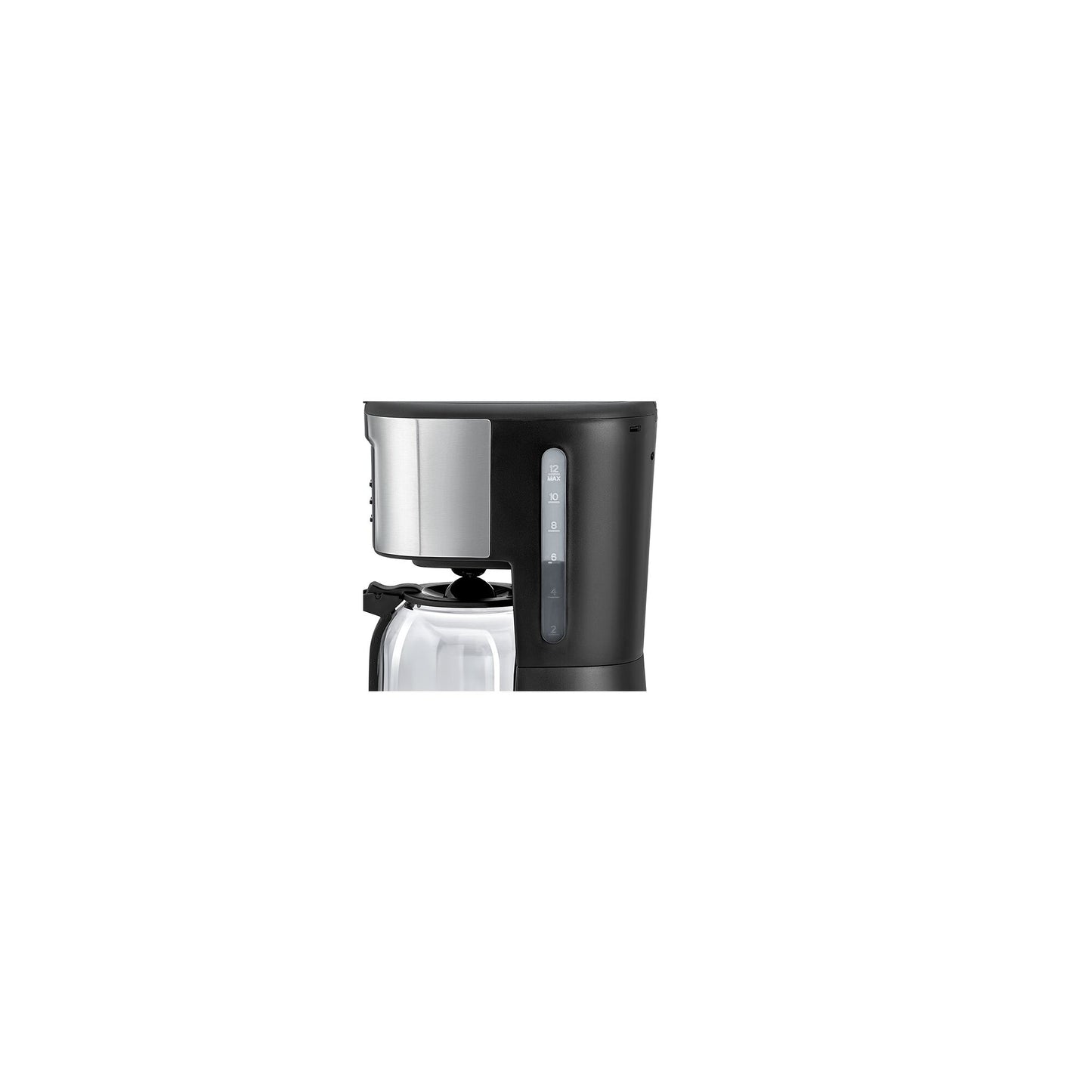 BLACK & DECKER 900W 12 Cup 24 Hours Programmable Coffee Maker With 1.5L Glass Carafe And Keep Warm Feature For Drip Coffee And Espresso, Black - Dcm85-B5