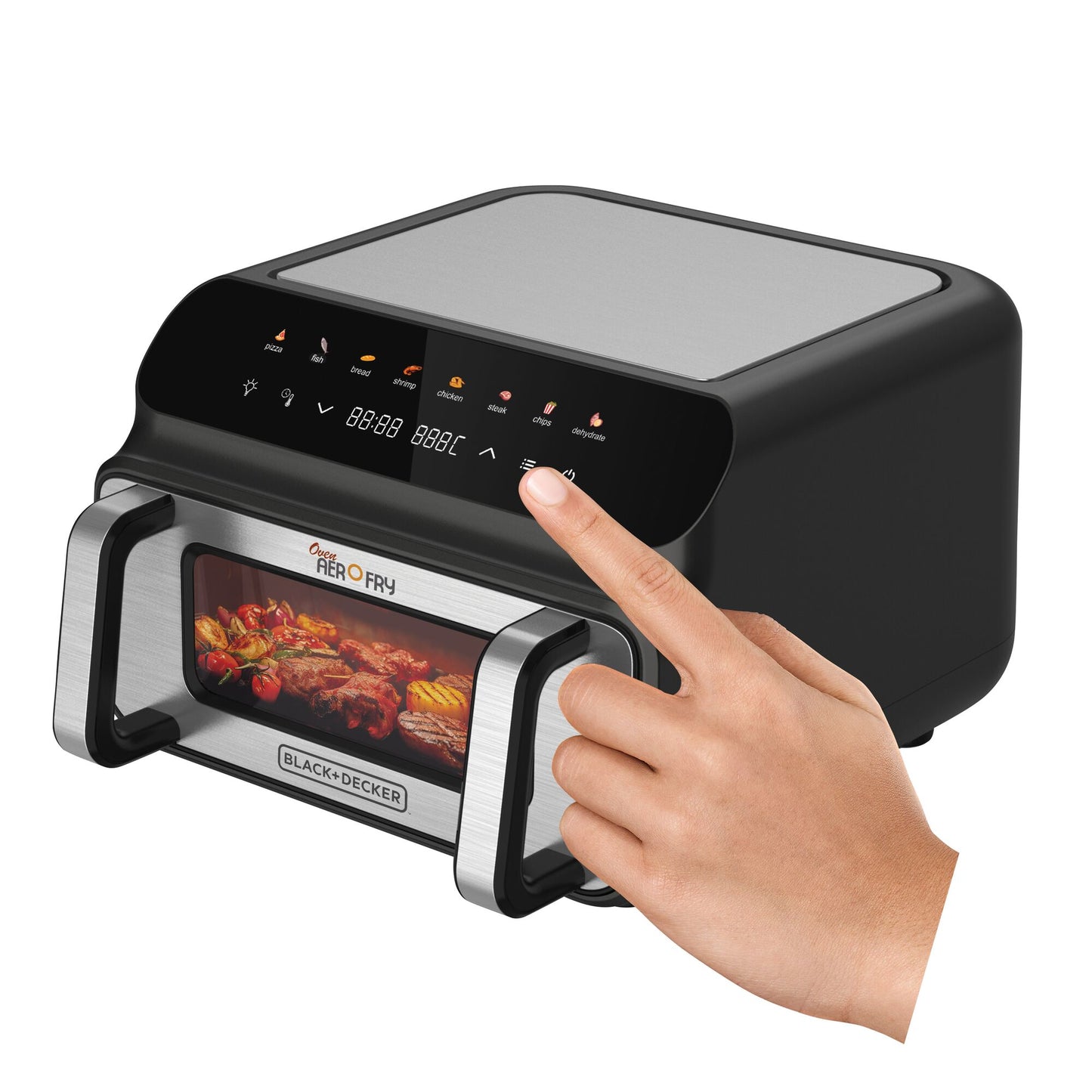 BLACK & DECKER Pizza Grill Aerofry Oven PGAF105-B5