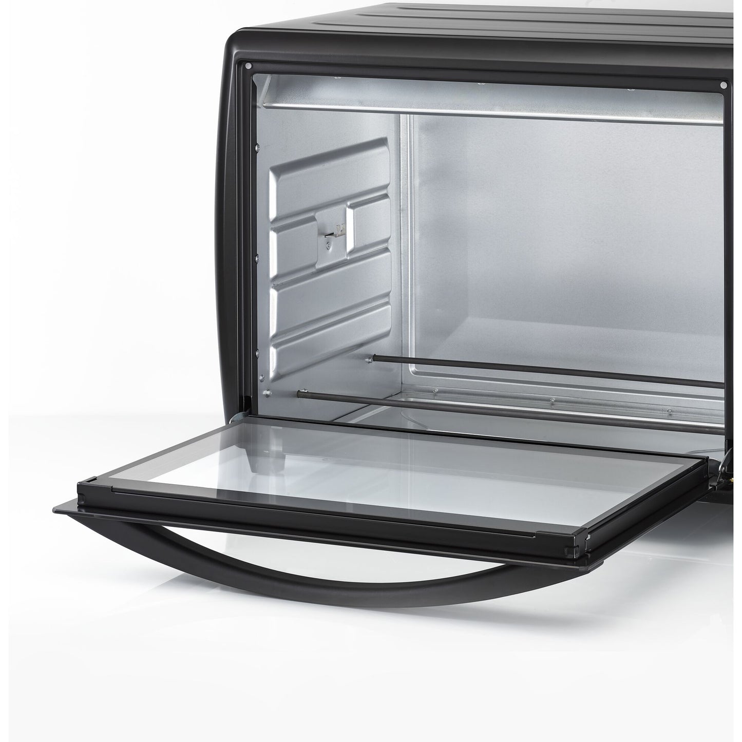 BLACK & DECKER 2200W 70L Toaster Oven 90-230 Temp Setting, Double Grill With Convection And Glass Door For Safety+Multiple Accessories Toasting Baking Broiling - TRO70RDG-B5