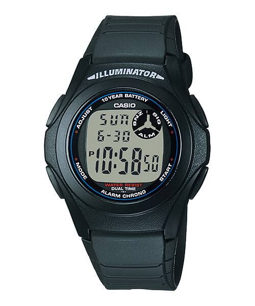 CASIO STANDARD DIGITAL MEN WATCH F-200W-1ADF