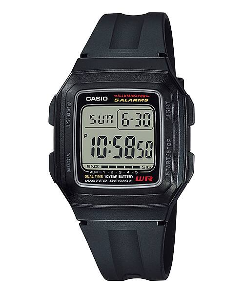 CASIO DIGITAL UNISEX WATCH F-201WA-1ADF