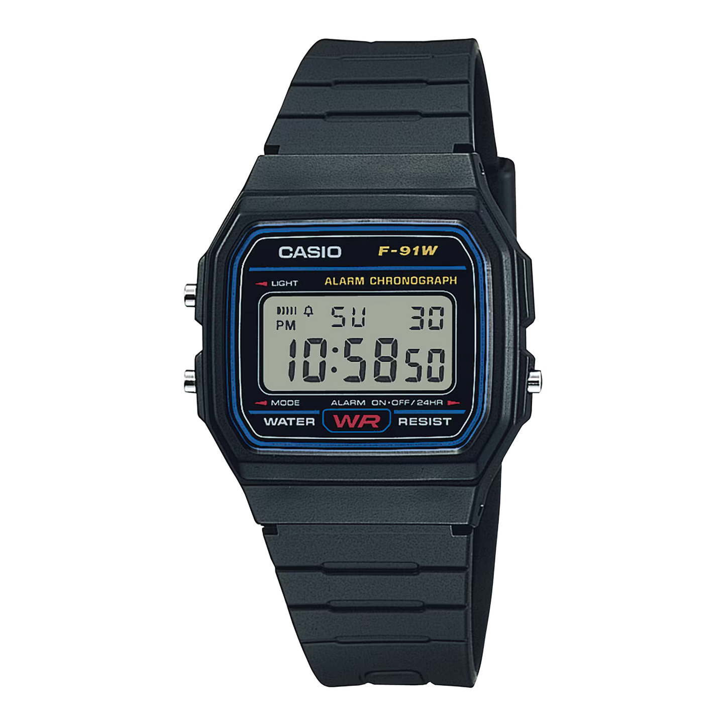 CASIO DIGITAL UNISEX WATCH F-91W-1DG