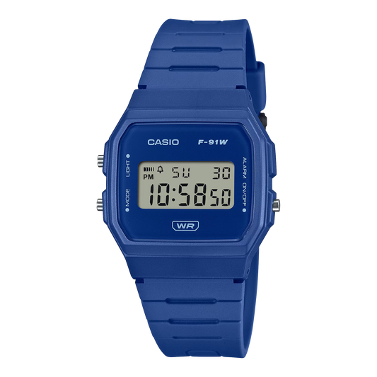 CASIO DIGITAL UNISEX WATCH F-91WB-2A1DF