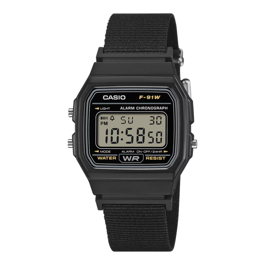 CASIO Unisex Digital Watch F-91WF-1ADF