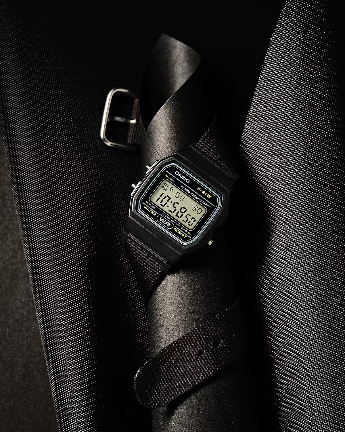 CASIO Unisex Digital Watch F-91WF-1ADF