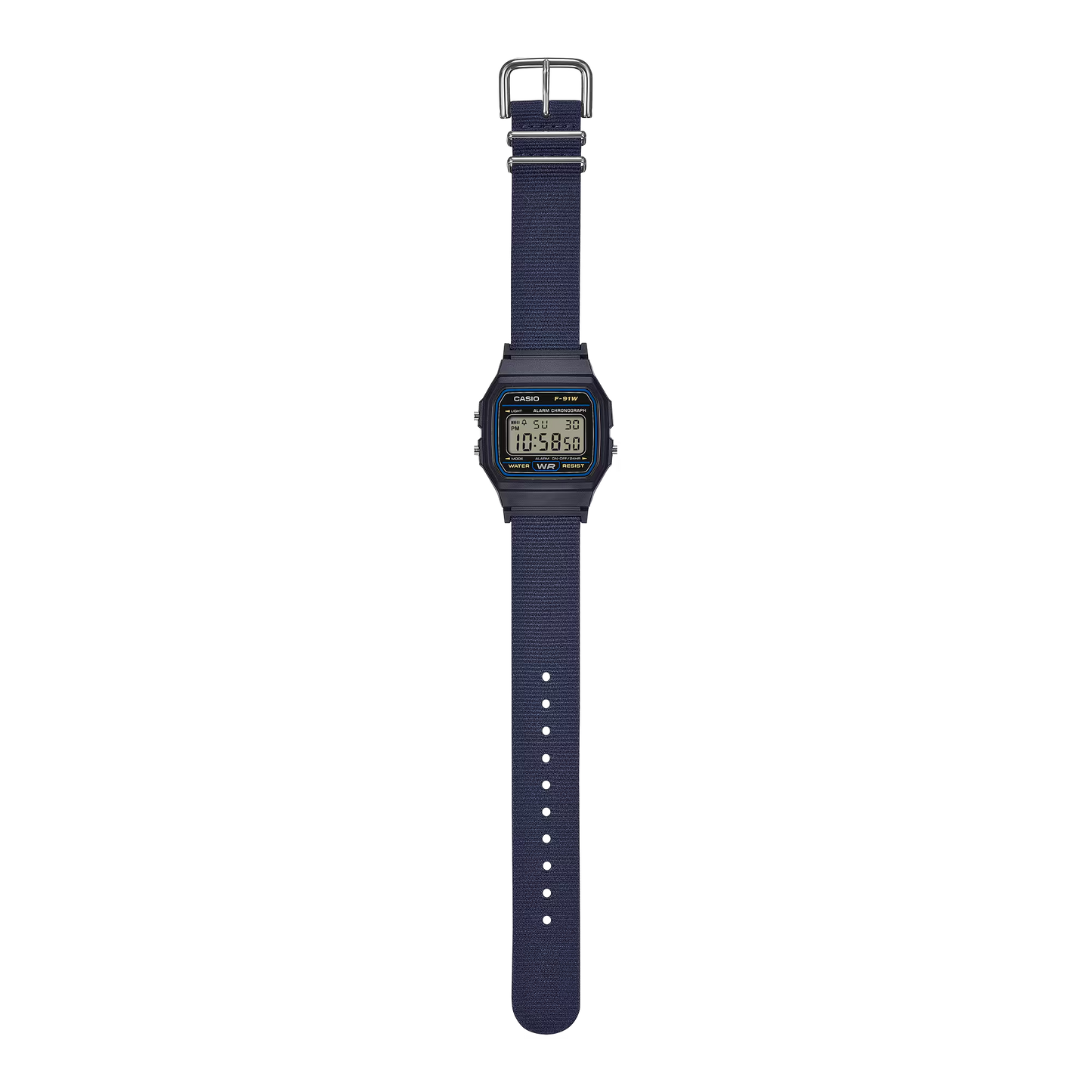 CASIO Unisex Digital Watch F-91WF-2ADF