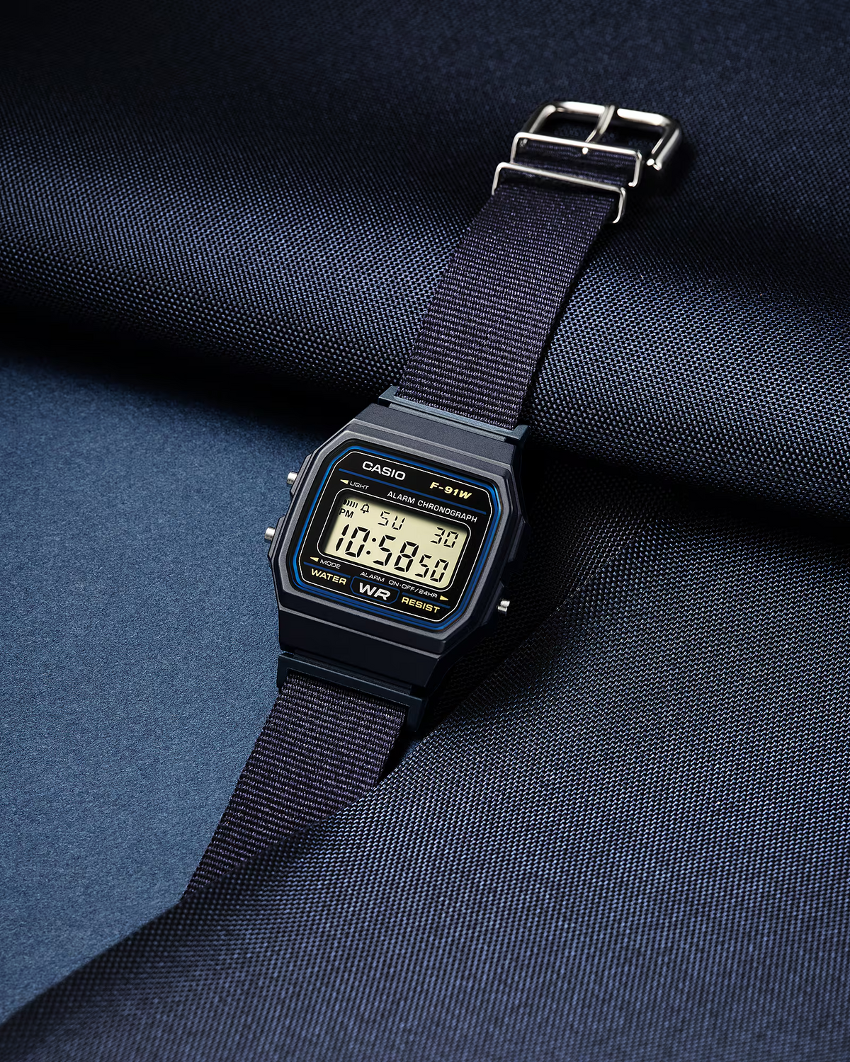 CASIO Unisex Digital Watch F-91WF-2ADF
