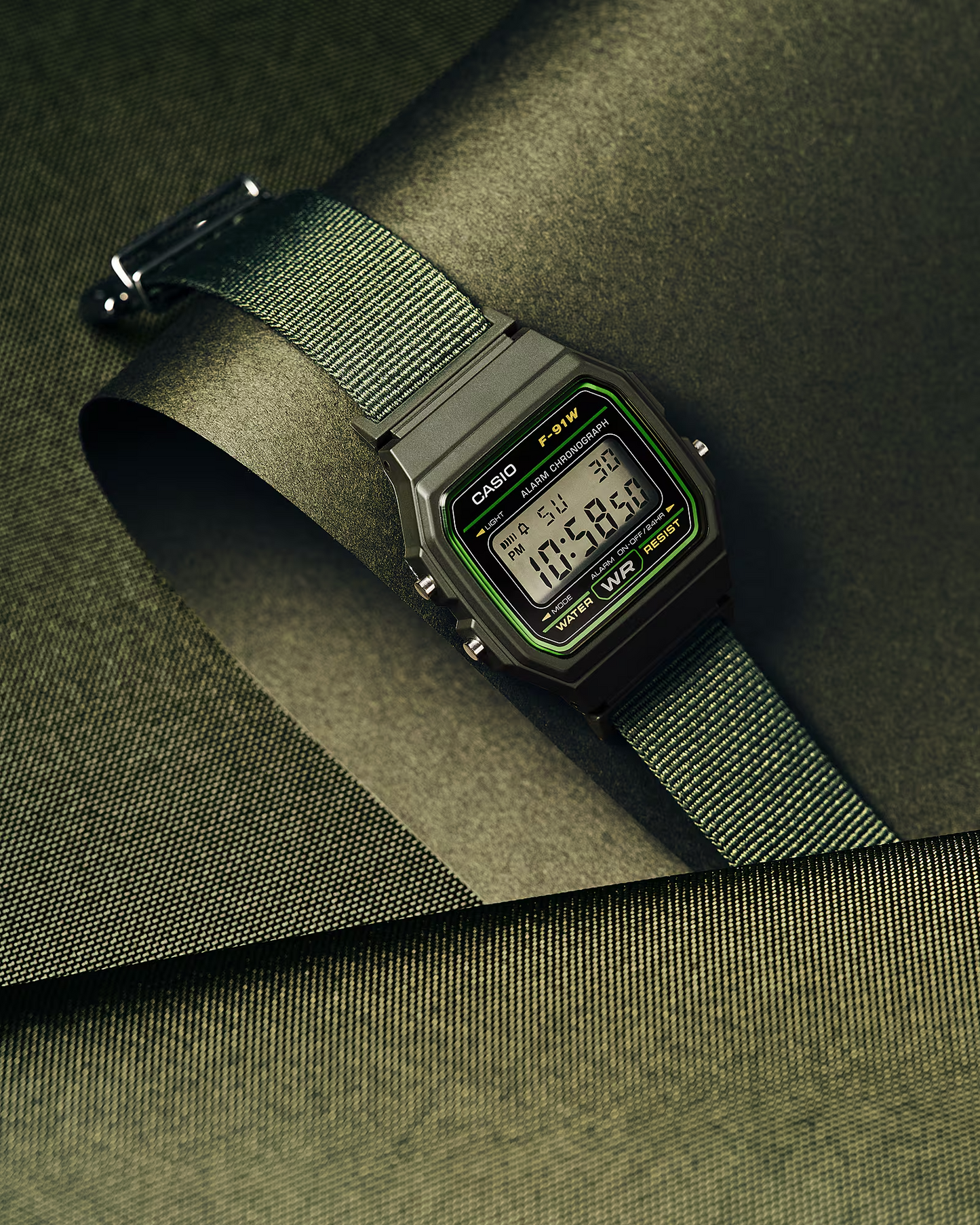 CASIO Unisex Digital Watch F-91WF-3ADF