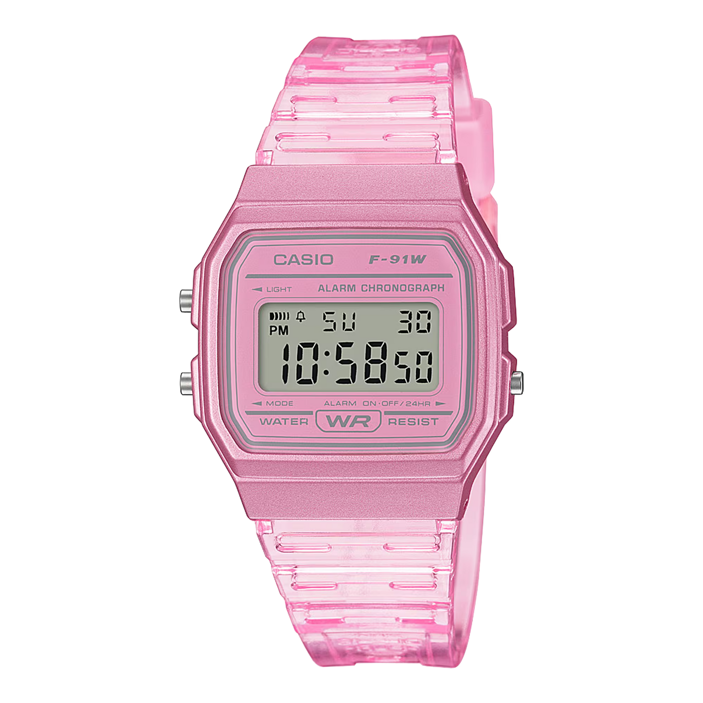 CASIO WOMENS DIGITAL WATCH F-91WS-4DF