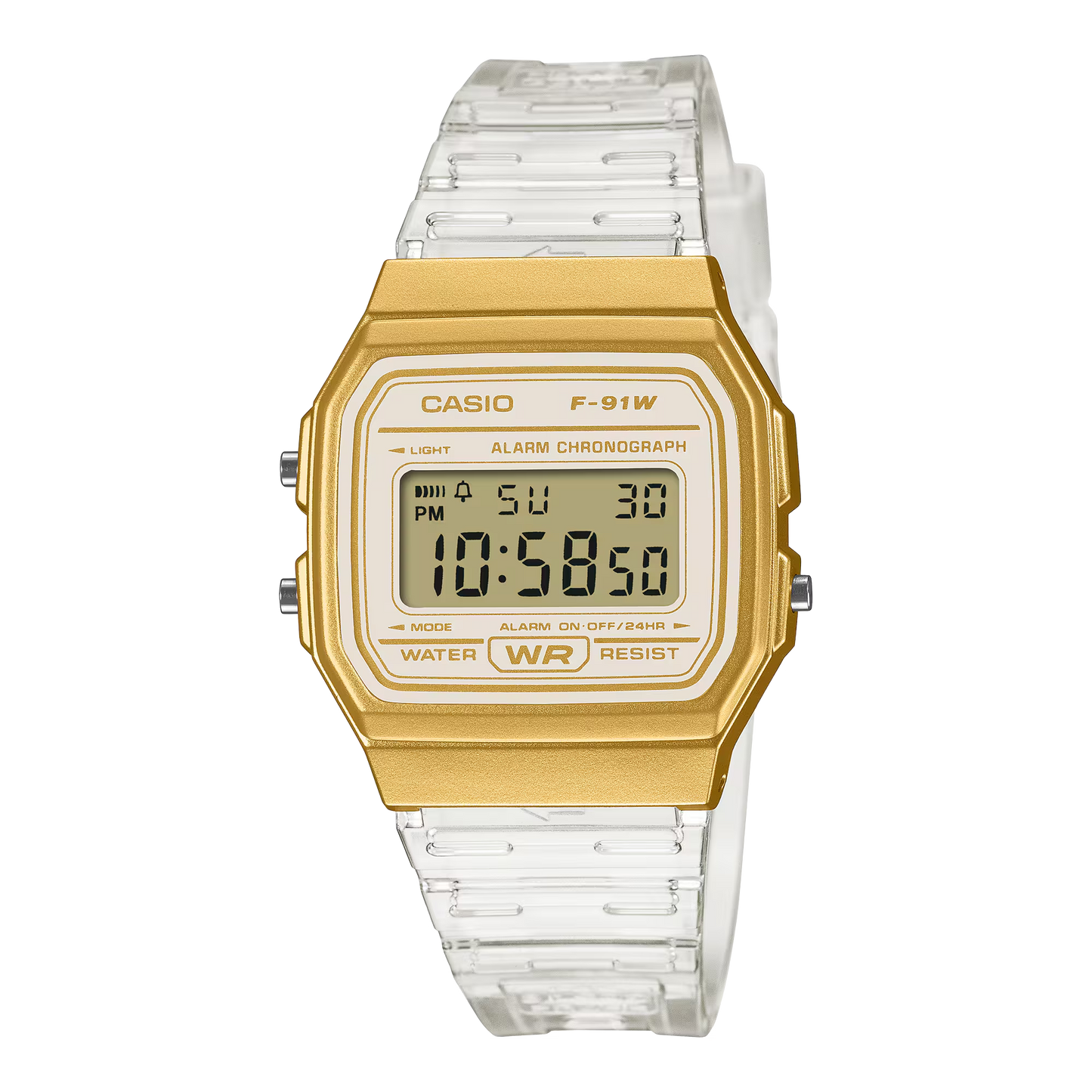 CASIO UNISEX DIGITAL WATCH F-91WS-7A2DF