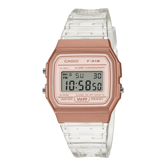 CASIO UNISEX DIGITAL WATCH F-91WS-7A3DF