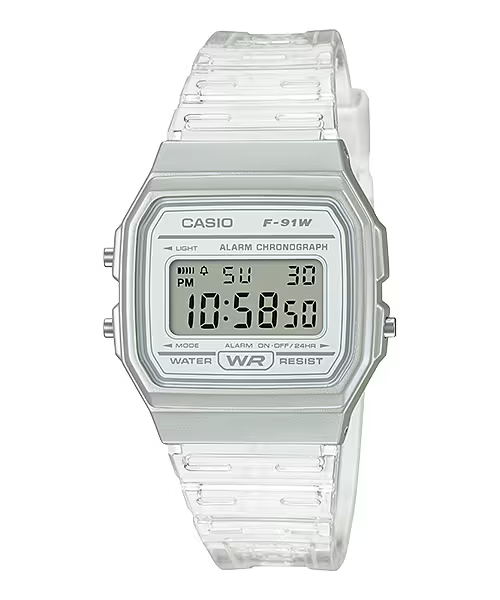 CASIO UNISEX DIGITAL WATCH F-91WS-7DF