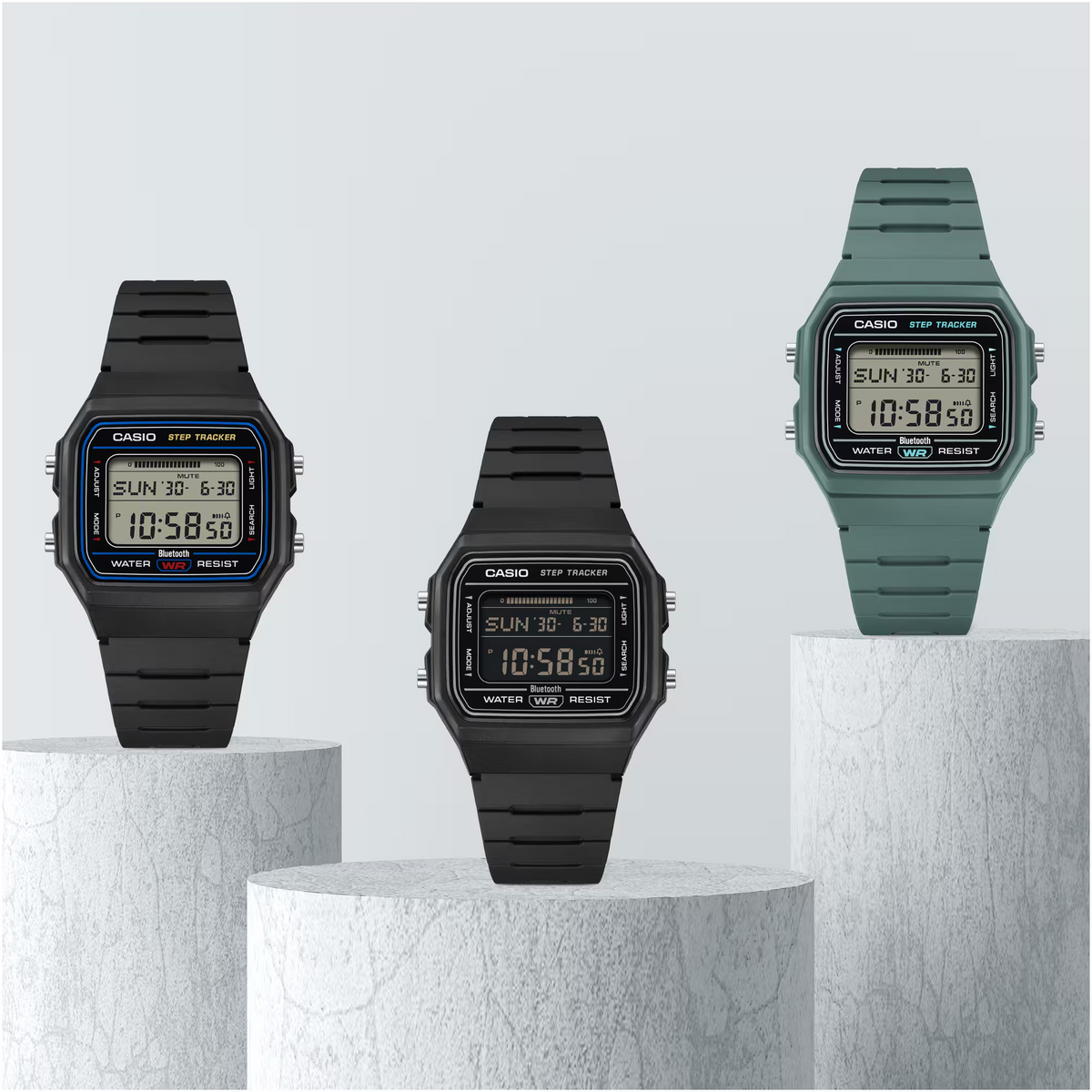 Casio Digital Men Watch F-B100W-3ADF