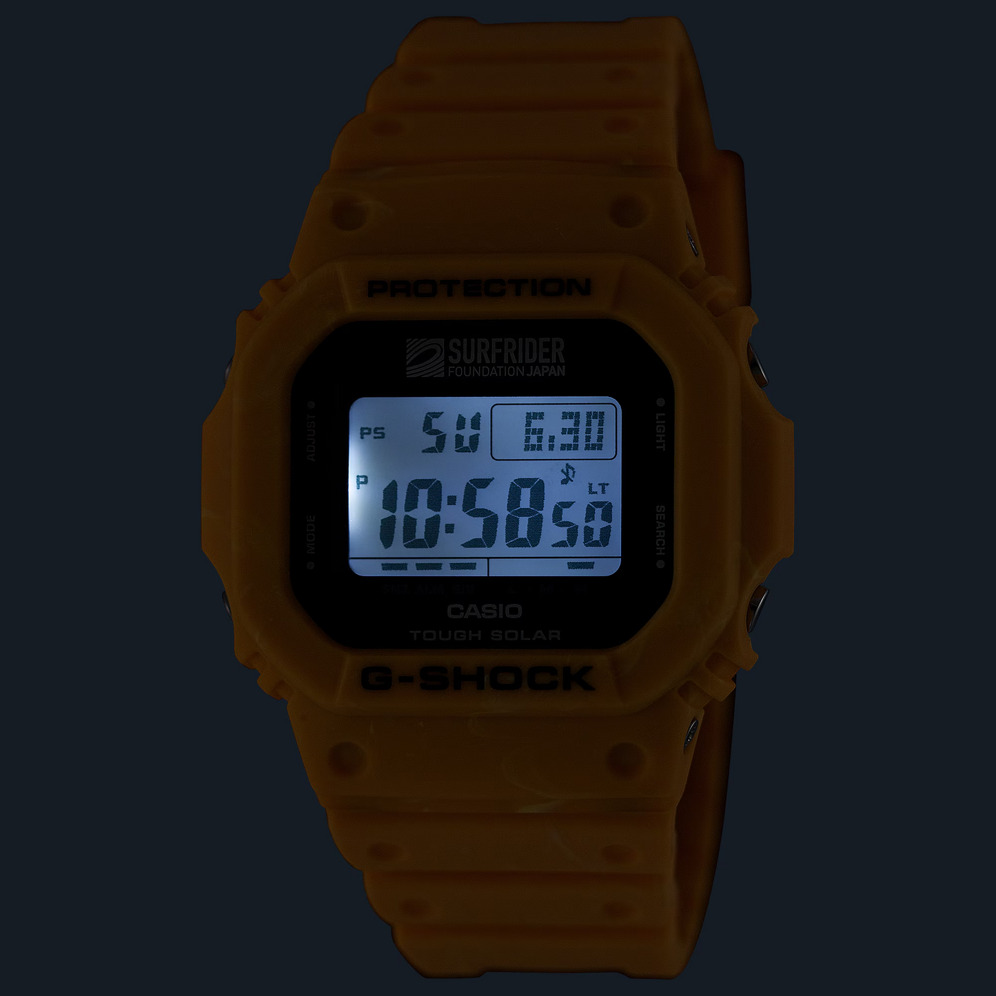 G-SHOCK SURFRIDER FOUNDATION JAPAN COLLABORATION MODEL MEN'S WATCH G-5600SFJ-9DR