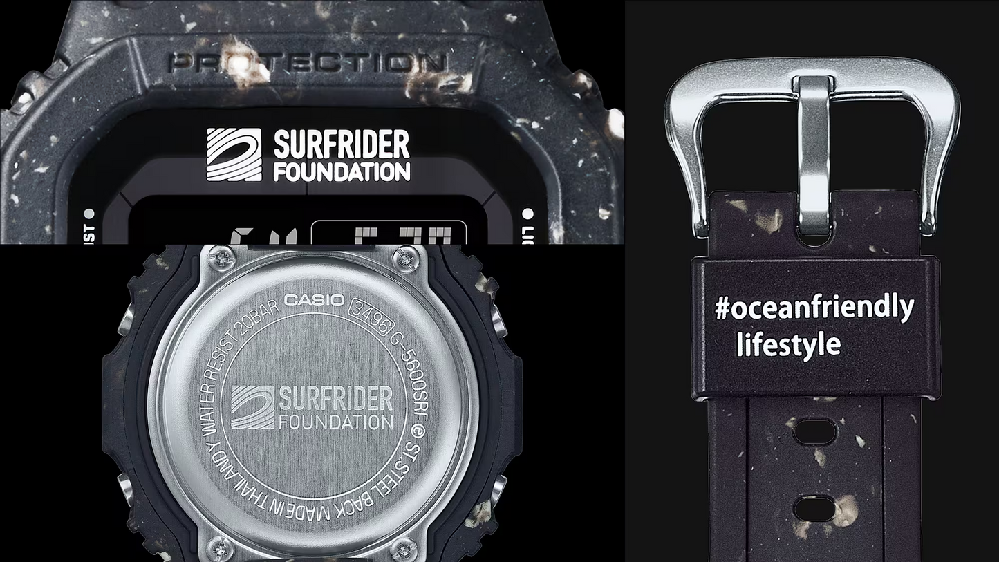G-SHOCK SURFRIDER FOUNDATION COLLABORATION MODEL G-5600SRF-1DR